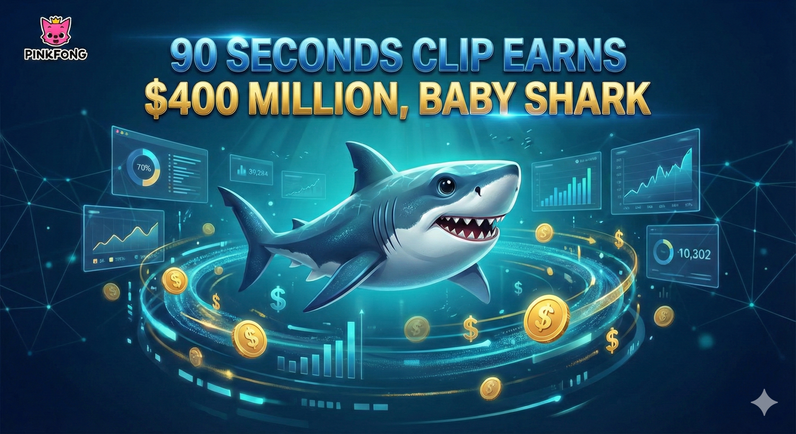 90 Seconds clip earns $400 million, Baby Shark