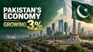 Pakistan’s Economy is Growing 3% increase