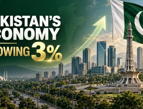 Pakistan’s Economy is Growing 3% increase